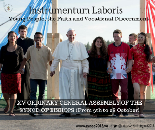 Instrumentum Laboris for the Synod 2018. Young People, The Faith and Vocational Discernment